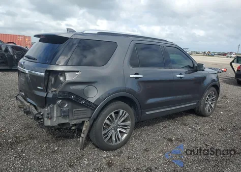 2017 Ford Explorer Platinum from USA, damaged, VIN 1FM5K8HT9HGC45259